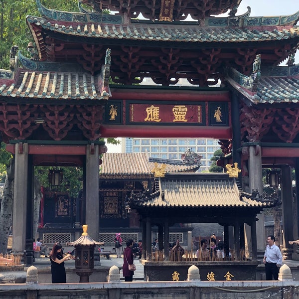 Photo taken at Zumiao (Foshan Ancestral Temple) by Olivier M. on 3/27/2018