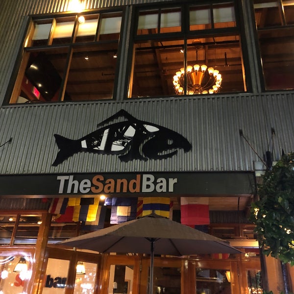 Photo taken at The Sandbar Seafood Restaurant by Chen F. on 3/6/2020