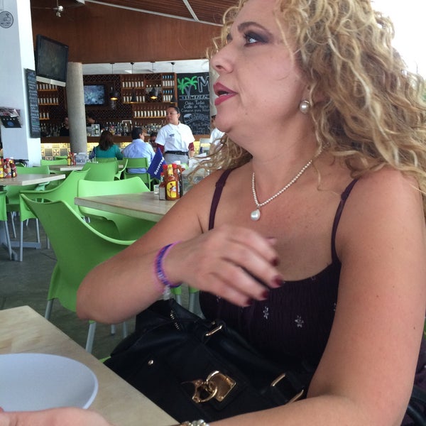 Photo taken at La Mar Restaurante by Andrea A. on 5/10/2015