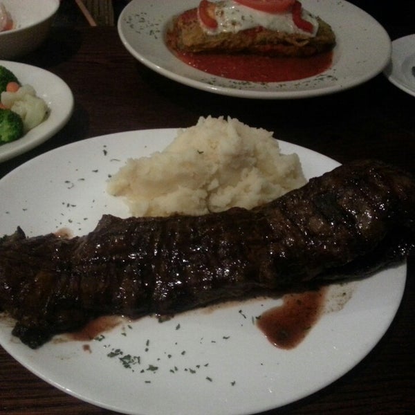 Photo taken at Angus Steak House by Christian L. on 1/25/2014