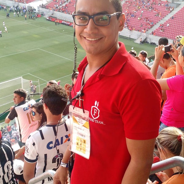 Photo taken at Arena de Pernambuco by André R. on 11/29/2015