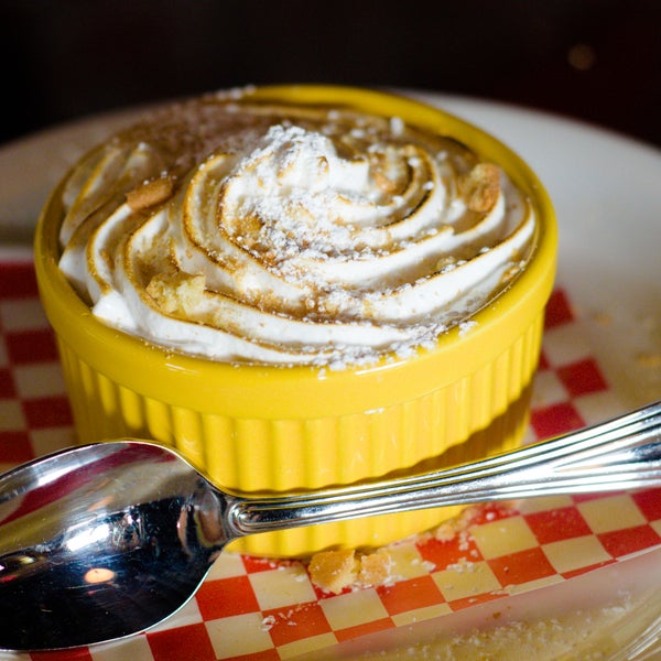 Now that a bunch of bananas adorns a Center City high rise, Charlotte's chefs need to get creative. The best banana dishes are the Q.C.'s banana puddings, and the best of these is found at Savor Café.