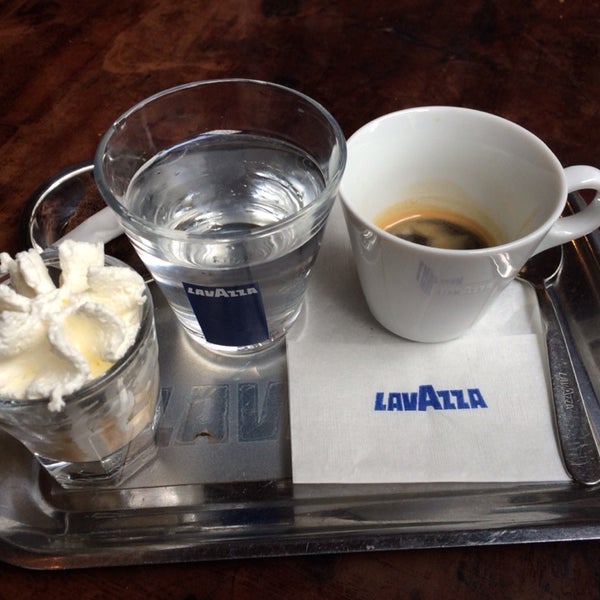 Good cappucino and ristretto. Typical lavazza taste bit bitter and dominat. Don't try the hot chocolat!