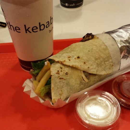 1/25/2014 tarihinde Linda N.ziyaretçi tarafından The Kebab Shop'de çekilen fotoğraf