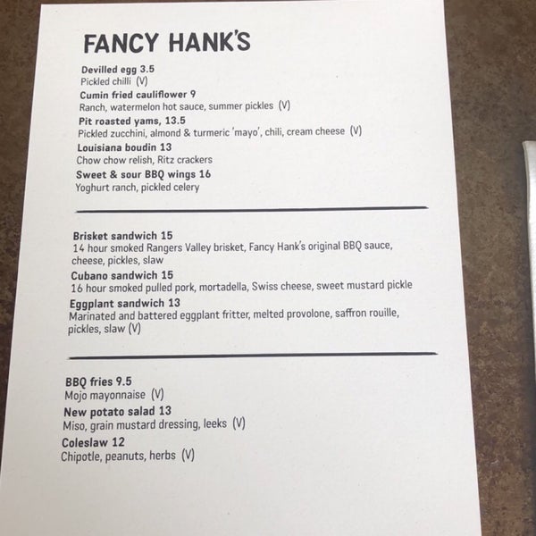Photo taken at Fancy Hank&#39;s Barbecue Restaurant by Frank A. on 1/23/2020