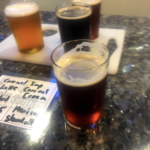 Photo taken at Due South Brewing Co. by David B. on 5/5/2019