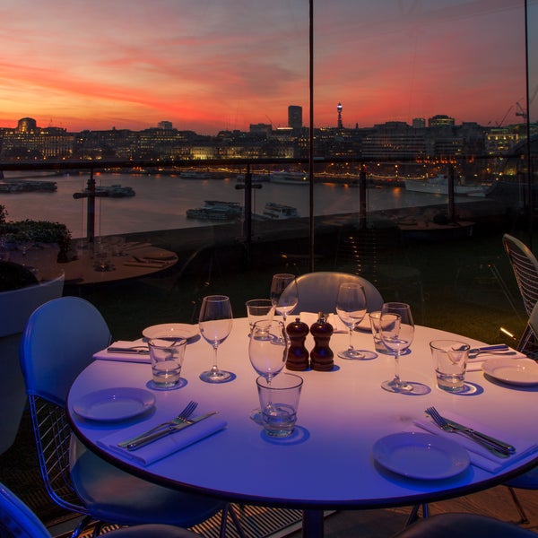Photo taken at OXO Tower Brasserie by OXO Tower Brasserie on 12/12/2017
