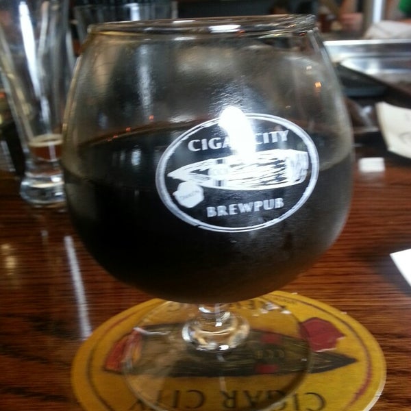 Photo taken at Cigar City Brew Pub by SOLO103 on 8/1/2013