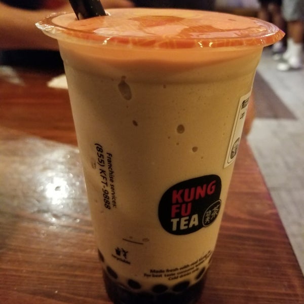 Photo taken at Kung Fu Tea by Roselle D. on 8/8/2019