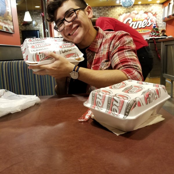 Photo taken at Raising Cane&#39;s Chicken Fingers by Roselle D. on 11/26/2017