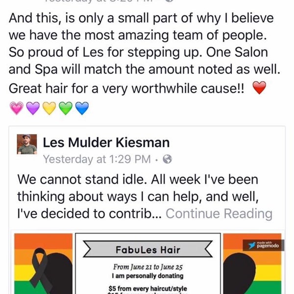 รูปภาพถ่ายที่ Les Mulder - Kiesman - Hairstylist โดย Les M. เมื่อ 6/18/2016
