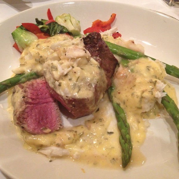 Order your steak "Oscar style", you won't regret it.