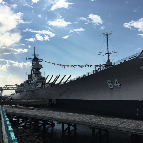 Photo taken at USS Wisconsin (BB-64) by Shaw A. on 7/5/2019