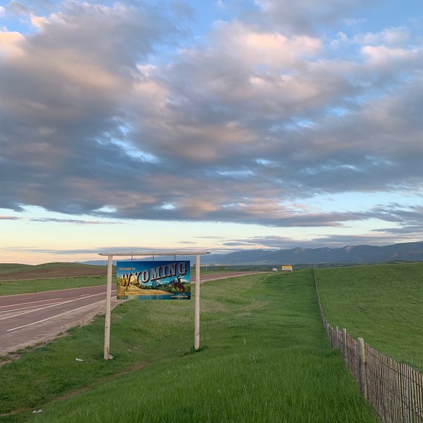 Photo taken at Wyoming/Montana Border by Shaw A. on 5/28/2020