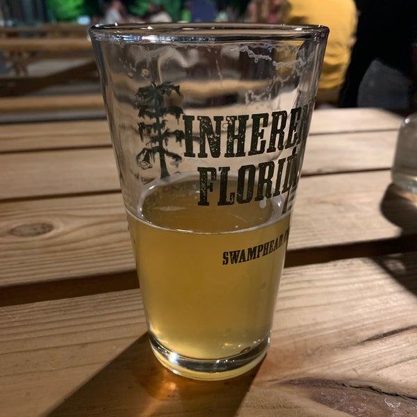 Photo taken at Swamp Head Brewery by Shaw A. on 4/8/2021