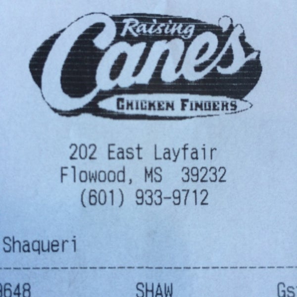 Photo taken at Raising Cane&#39;s Chicken Fingers by Shaw A. on 9/21/2014