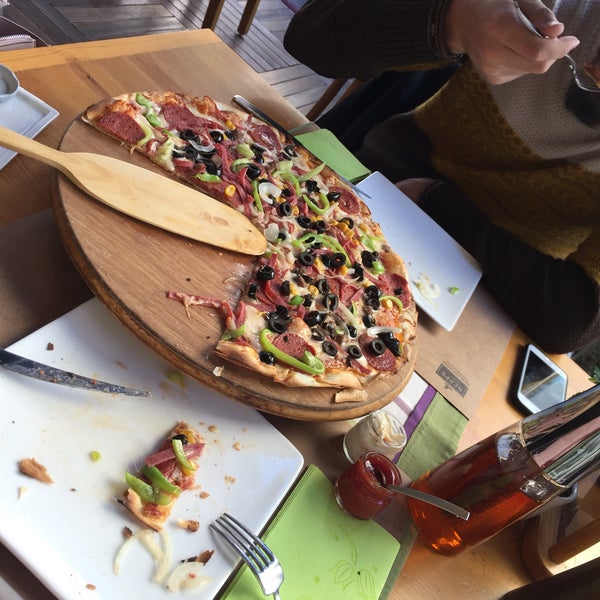 10/27/2017 tarihinde Habibe B.ziyaretçi tarafından Beppe Pizzeria'de çekilen fotoğraf