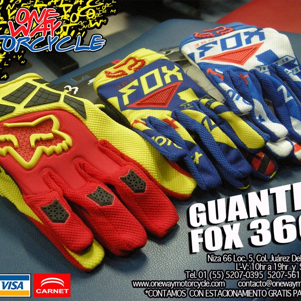 A ti que te gusta practicar off-road y eres amante de la Marca Fox Racing tenemos variedad de guantes en modelo 360º.