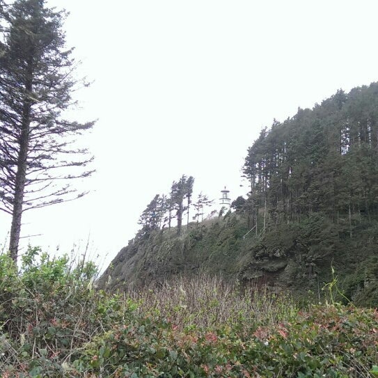 Photo taken at Heceta Lighthouse Bed &amp; Breakfast by Adriana T. on 3/24/2016