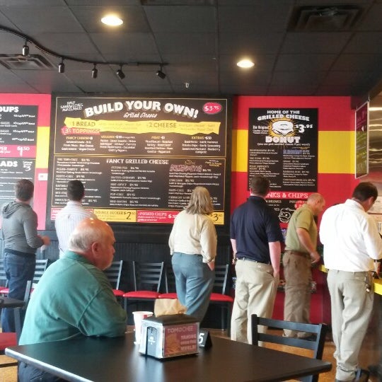 Photo taken at Tom &amp; Chee by Nathan R. on 4/9/2014