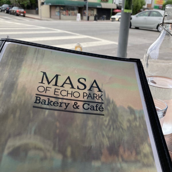Photo taken at Masa of Echo Park Bakery &amp; Cafe by Christopher S. on 10/16/2022