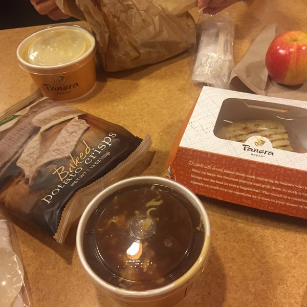 Photo taken at Panera Bread by Leo W. on 7/8/2015