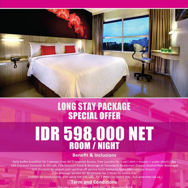 Room available for NEW YEAR.....Room rate starting at IDR 888.000++/Room/night. BOOK NOW www.favehotels.com