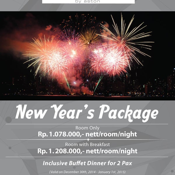 Celebrate your NYE with your friends and family at favehotel Wahid Hasyim Jakarta. BOOK NOW www.favehotels.com or call to 021-392 1002