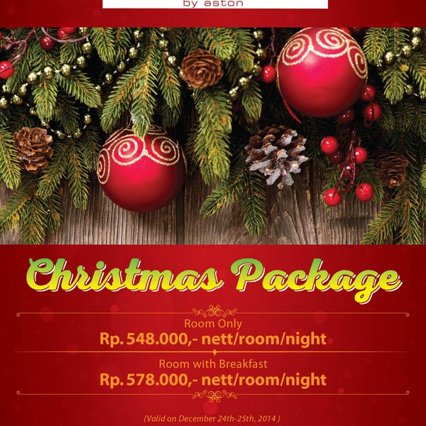 Spend your christmas eve at favehotel Wahid Hasyim Jakarta.BOOK NOW www.favehotels.com & you will get 15% direct discount