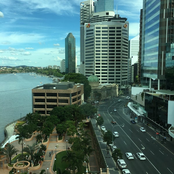 Photo taken at Brisbane Marriott Hotel by Anya C. on 4/19/2016