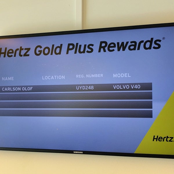 Hertz Rental Car Location