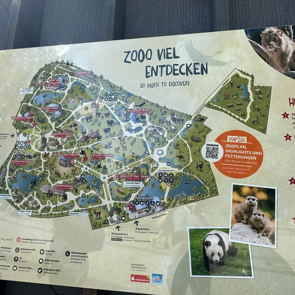 รูปภาพถ่ายที่ Zoo Berlin โดย Michal Z. เมื่อ 8/19/2023