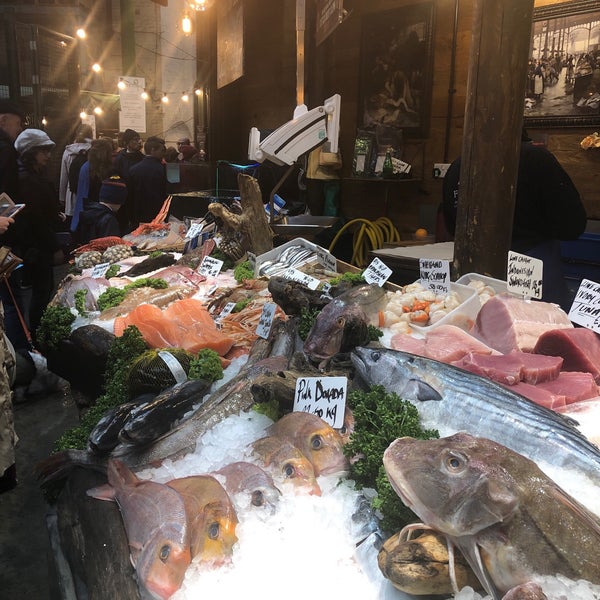 Photo taken at Borough Market by Betul G. on 11/1/2019