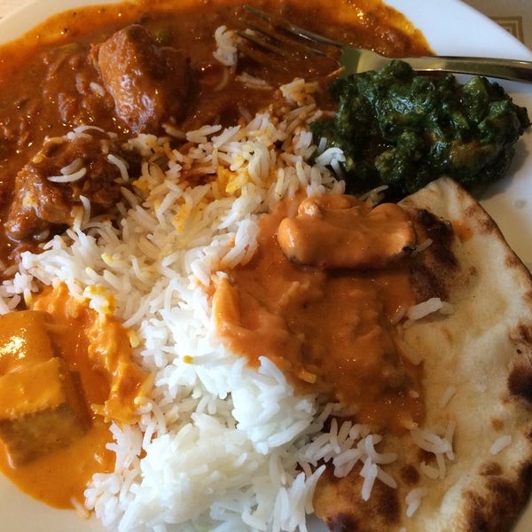 Photo taken at Mayuri India Restaurant by Evgeniy T. on 6/16/2014