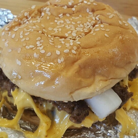 Photo taken at Five Guys by Dougal C. on 7/17/2016