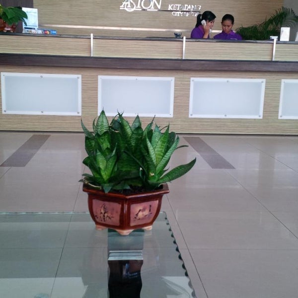Photo taken at Aston Ketapang City Hotel by Yuyun on 9/20/2014