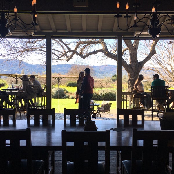 Photo taken at Frog&#39;s Leap Winery by Dan R. on 2/4/2018