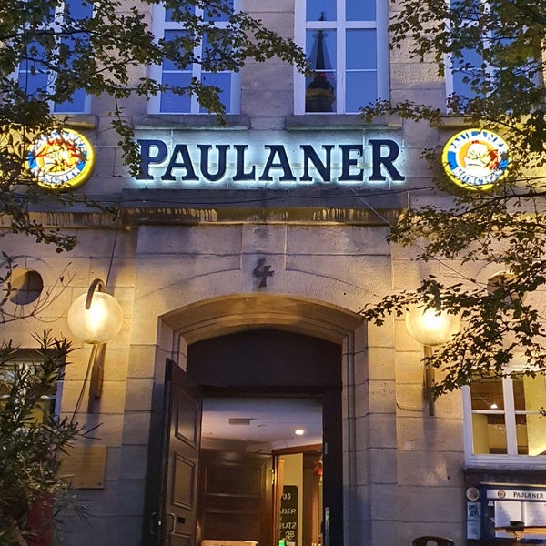 Photo taken at Paulaner am Kirchplatz by Cache P. on 10/9/2022