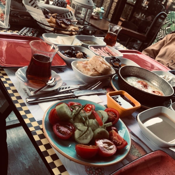 Photo taken at Karabiber Cafe &amp; Restaurant by Özge on 10/20/2019