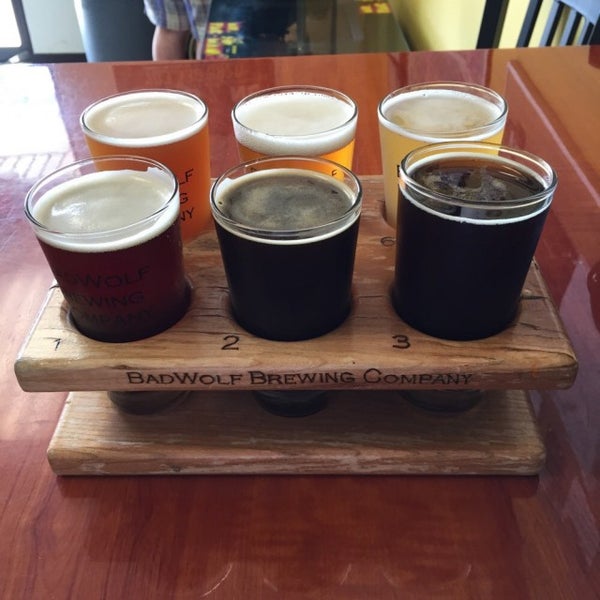 Photo taken at BadWolf Brewing Company by Bradley H. on 9/5/2015