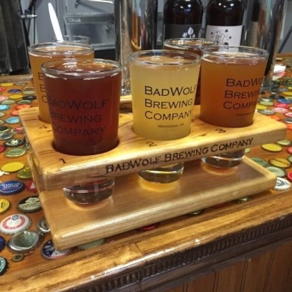 4/28/2016 tarihinde Bradley H.ziyaretçi tarafından BadWolf Brewing Company'de çekilen fotoğraf
