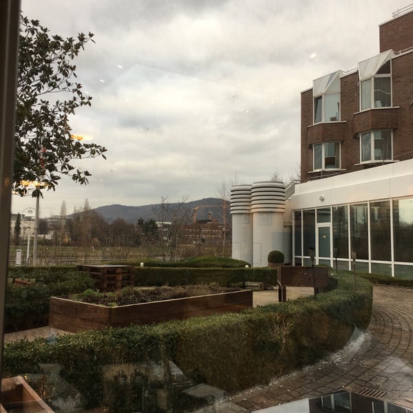 Photo taken at Heidelberg Marriott Hotel by Ghadah S. on 1/23/2018