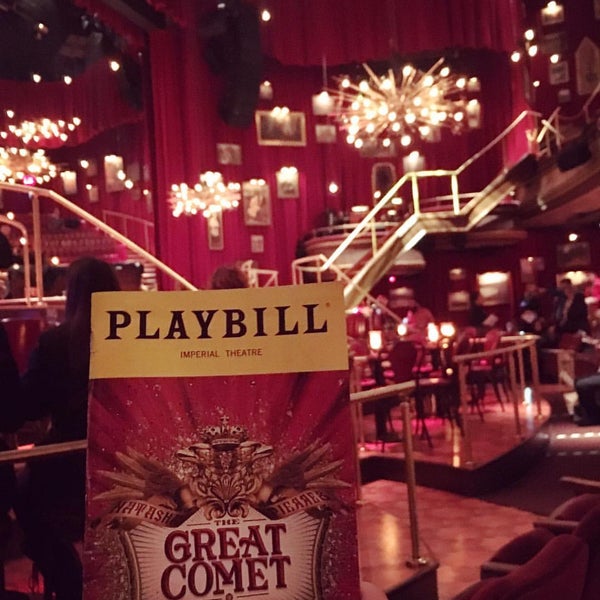 Photo taken at Natasha, Pierre &amp; The Great Comet of 1812 at Kazino by Zx W. on 12/21/2016