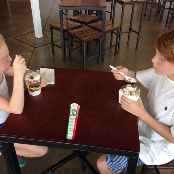 Photo taken at Andy&#39;s Frozen Custard by Greg on 8/3/2014