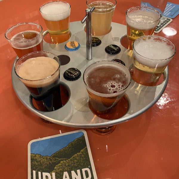 Photo taken at Upland Brewing Company Tap House by Scott B. on 2/1/2020