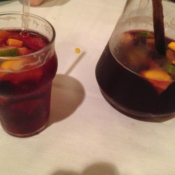 Don't leave without trying at least two of their amazing Tapas! And the Sangria is a must!