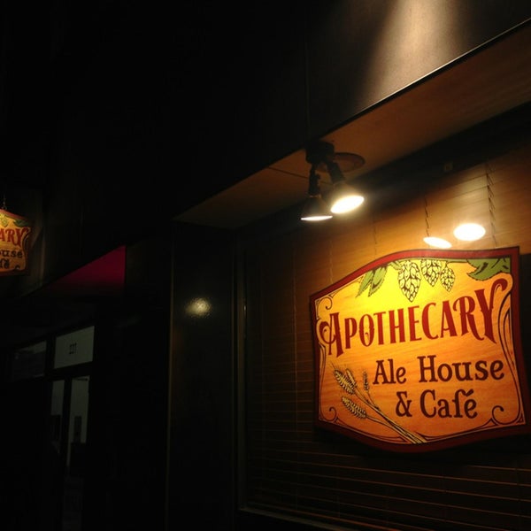 Apothecary Ale House & Café Downtown 227 Chestnut St