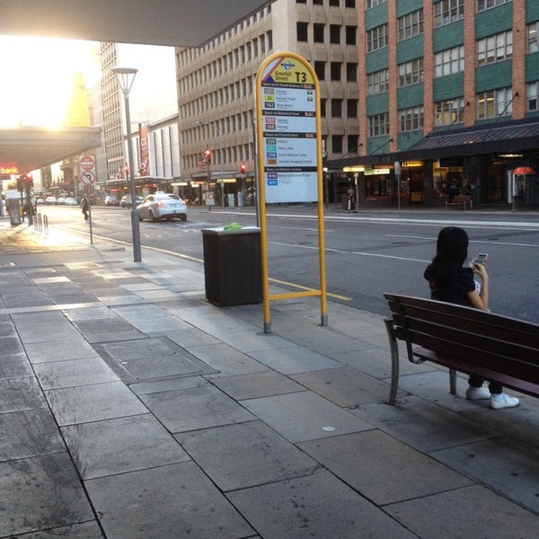 Bus Stop T3 Grenfell St Adelaide, SA