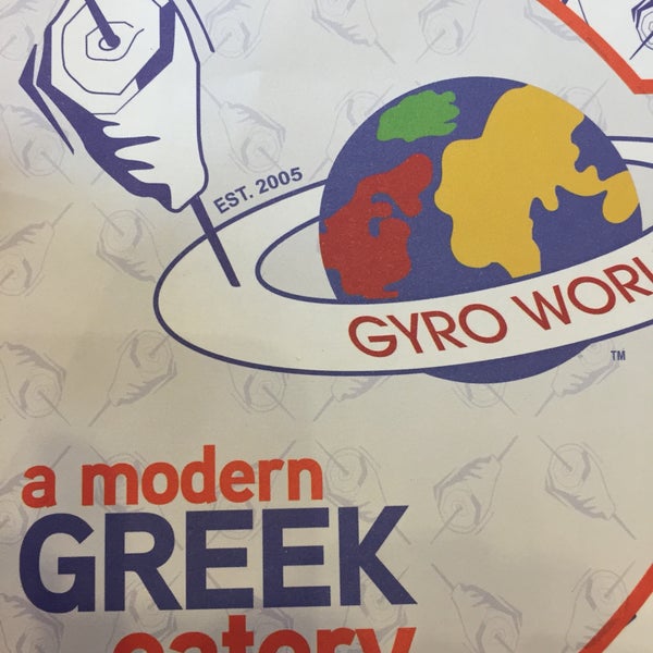 Photo taken at Gyro World by Eugene Y. on 4/21/2017