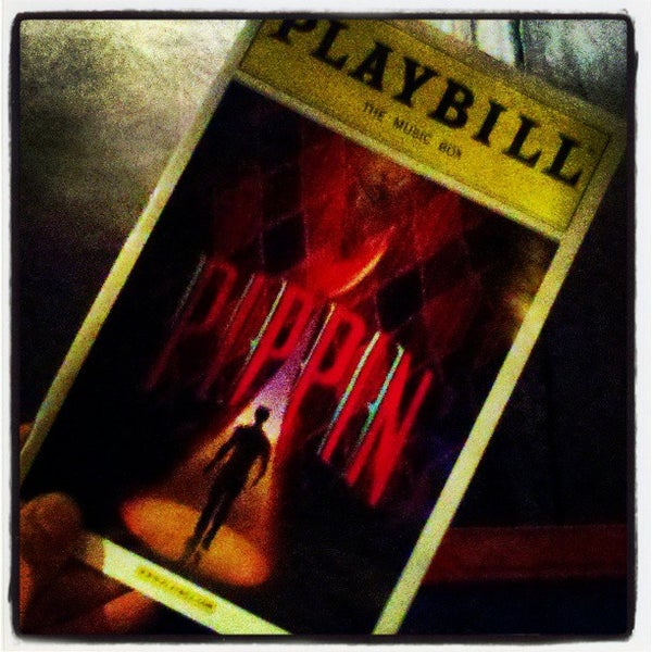 Снимок сделан в PIPPIN The Musical on Broadway пользователем Peter D. 4/11/2013